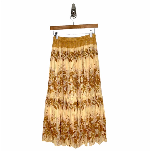 Spell & The Gypsy Collective | NWT Coco Lei Midi Skirt in Caramel Small - Picture 5 of 14